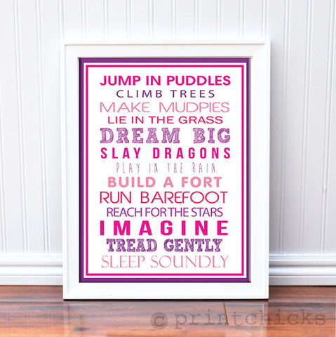 Playroom Custom Print - PrintChicks