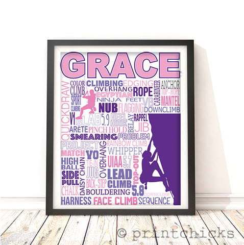 rock climb gift