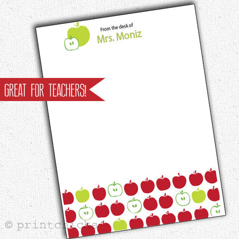 Personalized Teacher Notepads - PrintChicks