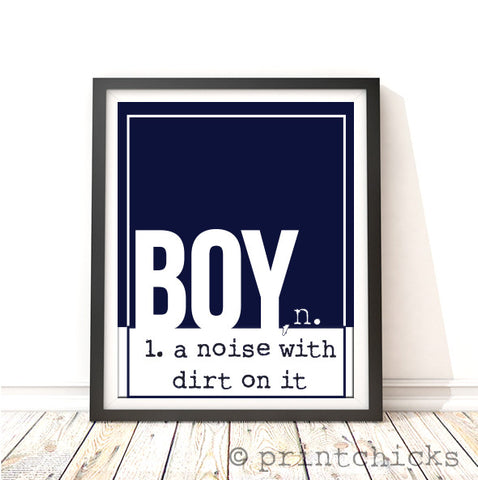 boys room poster