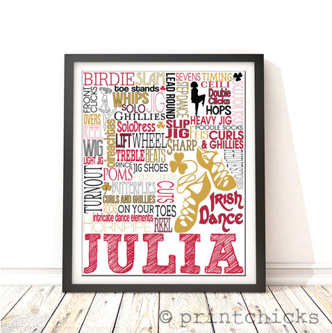Irish Dance Poster