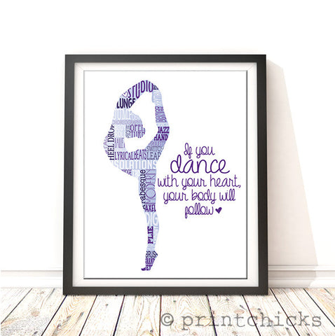 personalized dance gift