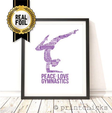 personalized foil print