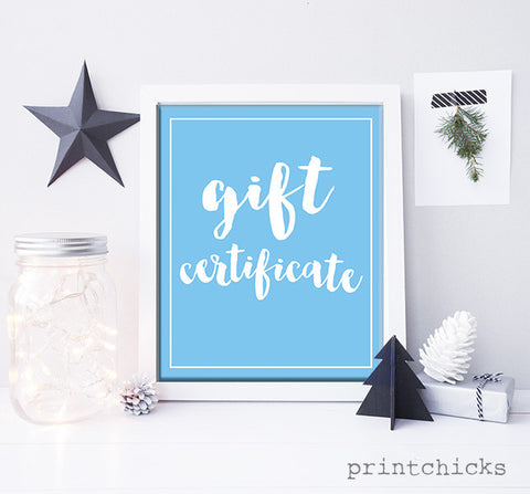 PrintChicks Gift Card