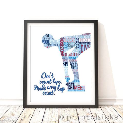 boy's swim gift