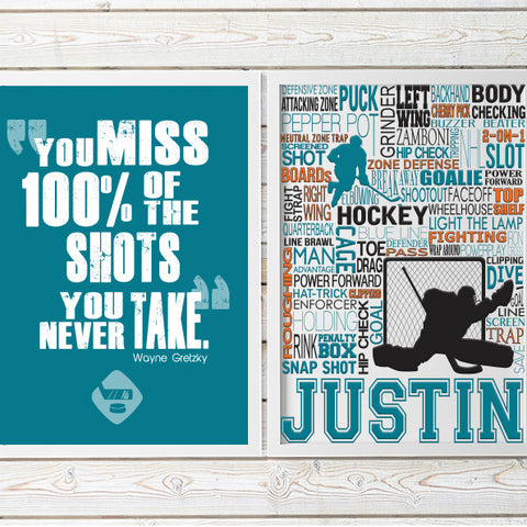 inspirational hockey gift