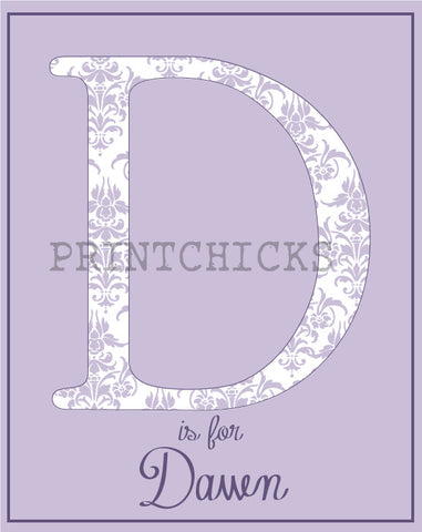 Damask Butterfly Custom Print Set - PrintChicks