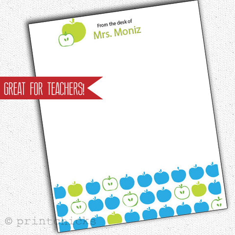 Personalized Teacher Notepads - PrintChicks