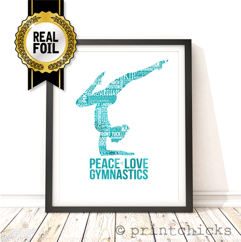 foil gymnastics decor
