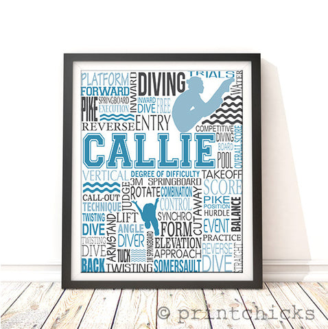 dive print