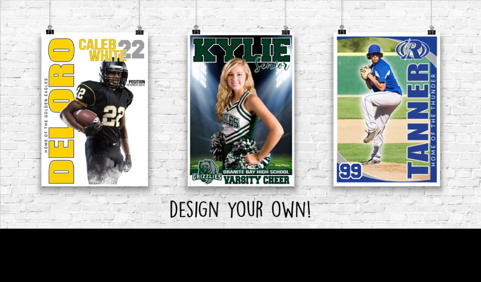 Custom Art Prints from Gymnastics to Theater to Baseball and Beyond!